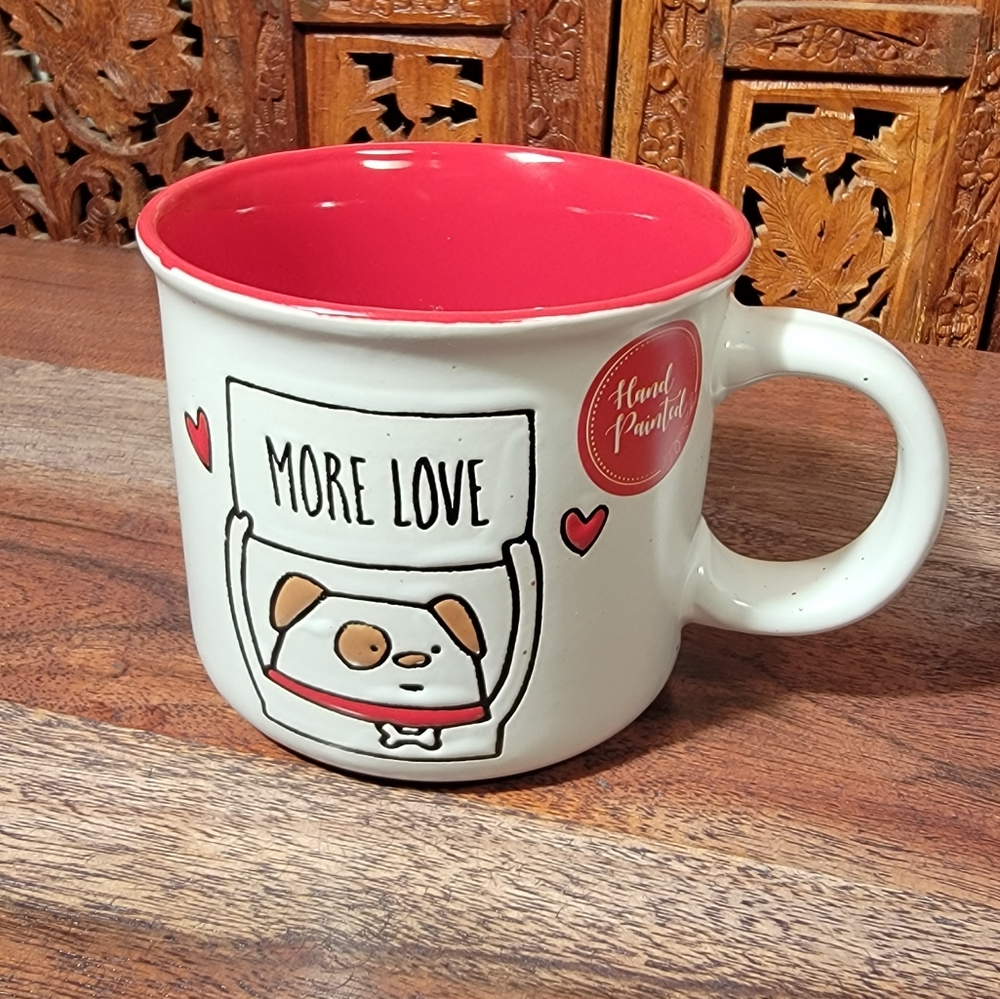 Sheffield Home More Love Dog Camping Mug